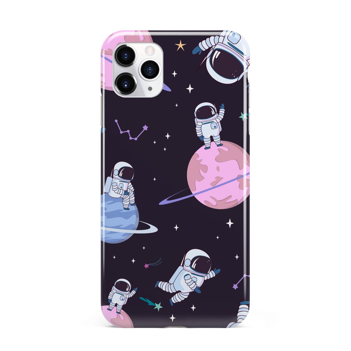 Pastel Hue Space Scene iPhone 11 Pro Max 3D Tough Case