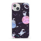 Pastel Hue Space Scene iPhone 13 Clear Bumper Case