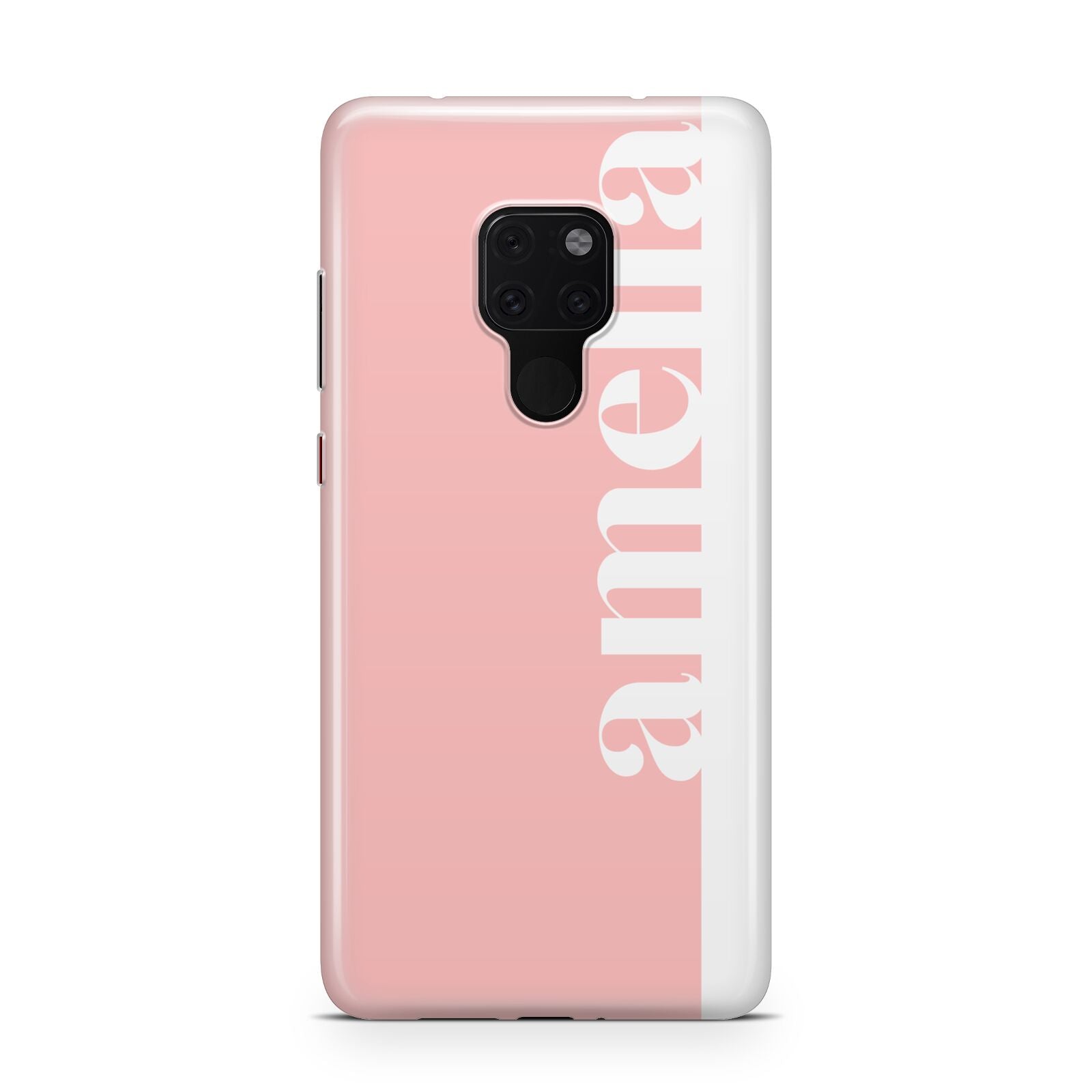 Pastel Pink Personalised Name Huawei Mate 20 Phone Case