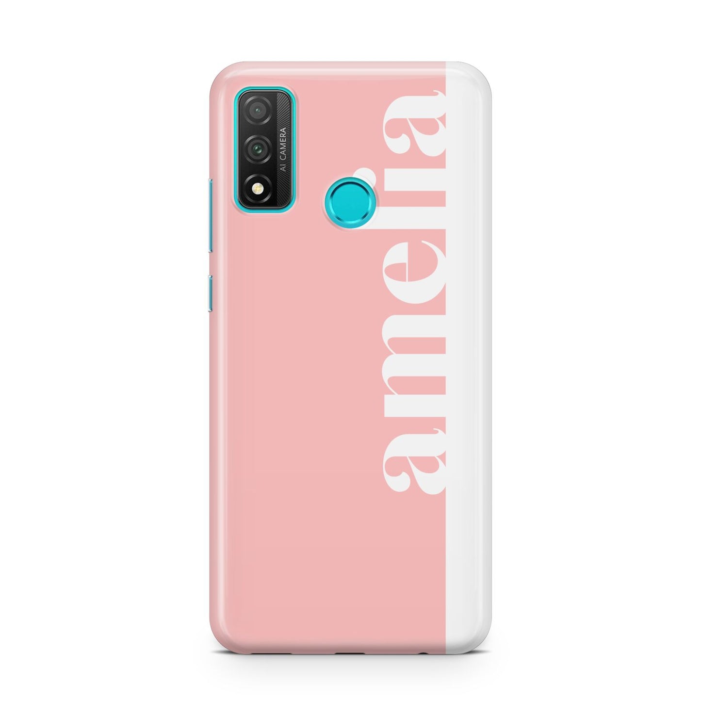 Pastel Pink Personalised Name Huawei P Smart 2020