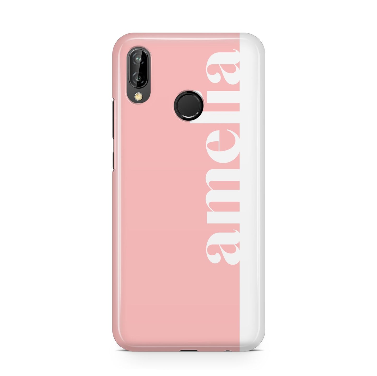 Pastel Pink Personalised Name Huawei P20 Lite Phone Case