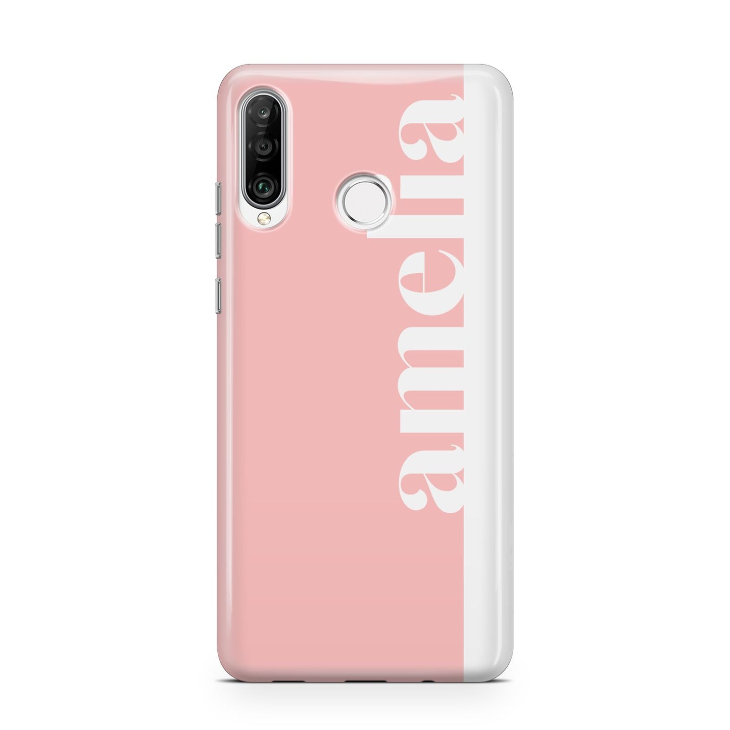 Pastel Pink Personalised Name Huawei P30 Lite Phone Case