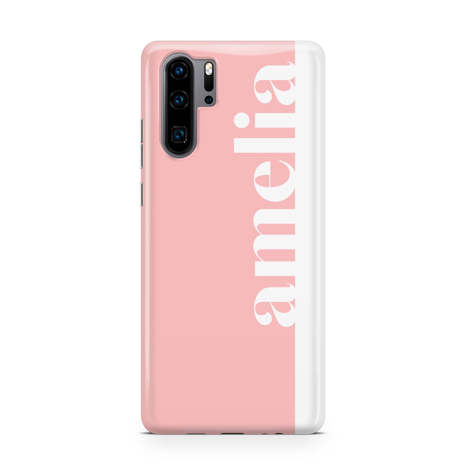 Pastel Pink Personalised Name Huawei P30 Pro Phone Case