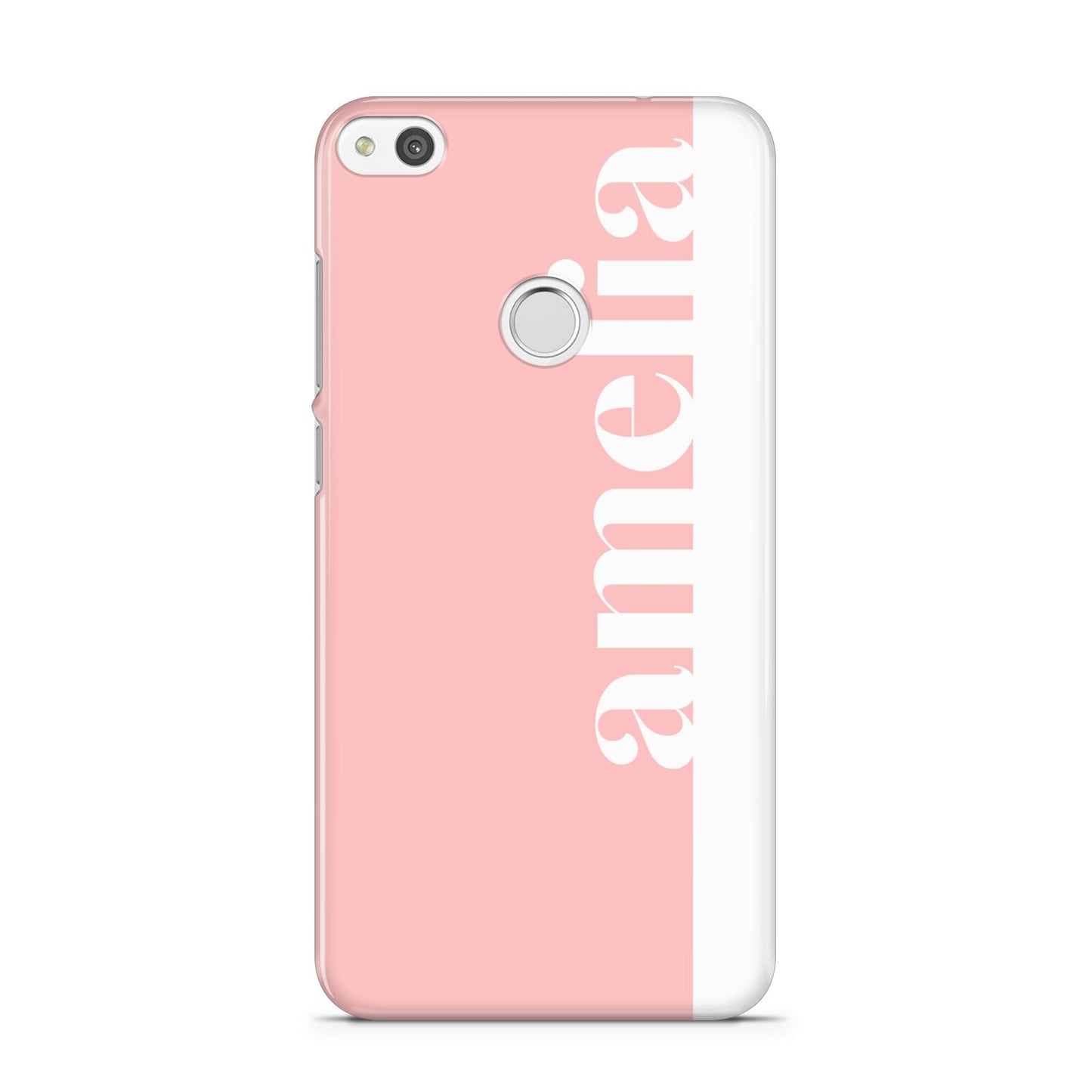 Pastel Pink Personalised Name Huawei P8 Lite Case