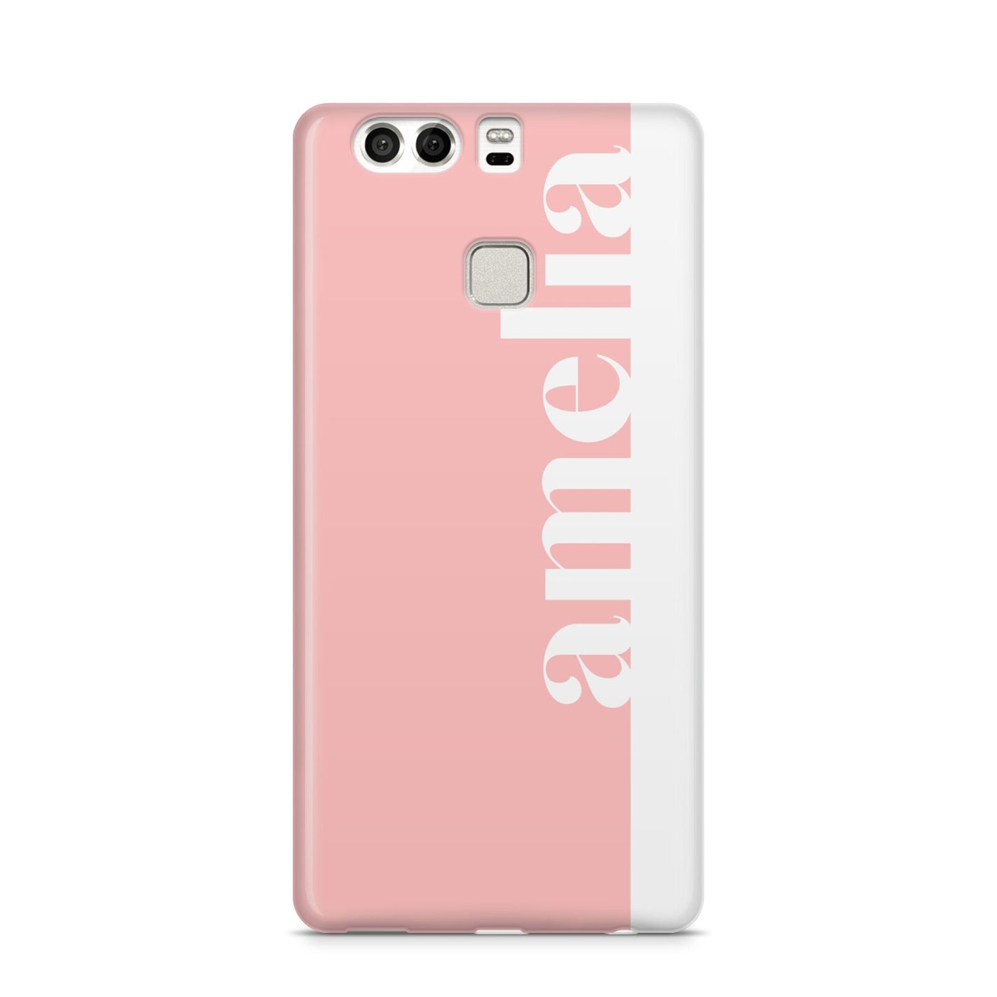 Pastel Pink Personalised Name Huawei P9 Case