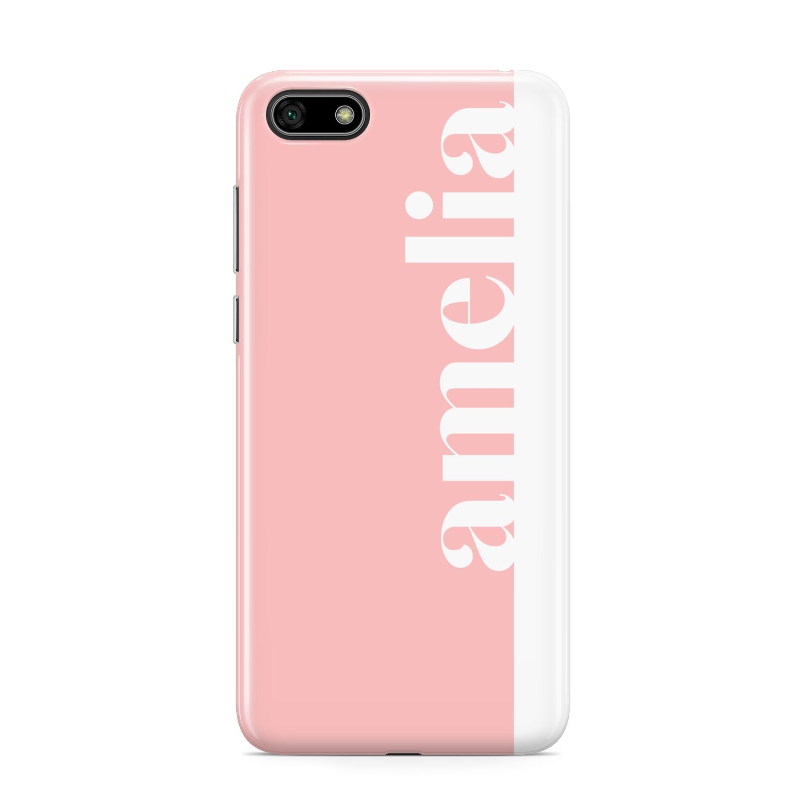 Pastel Pink Personalised Name Huawei Y5 Prime 2018 Phone Case