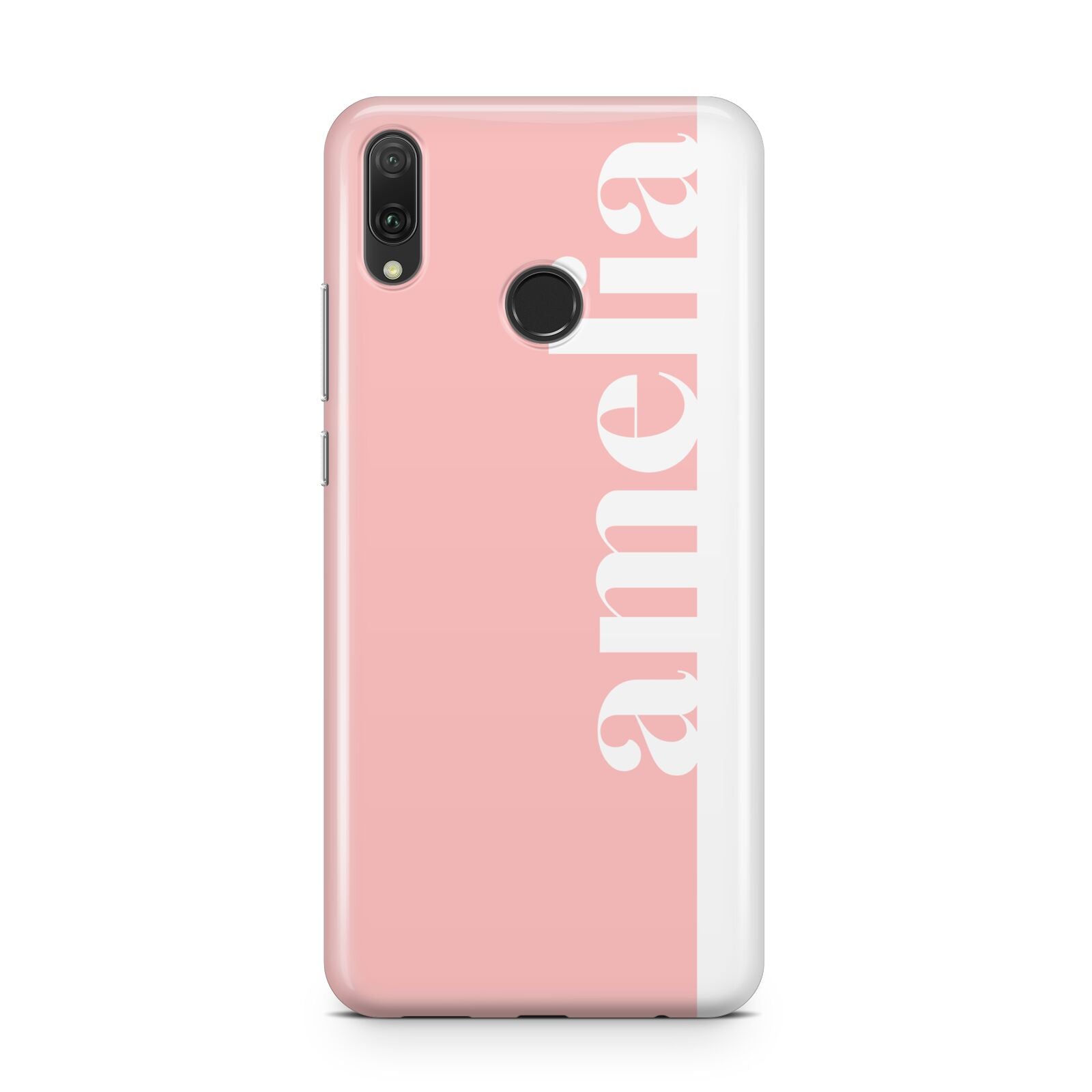 Pastel Pink Personalised Name Huawei Y9 2019