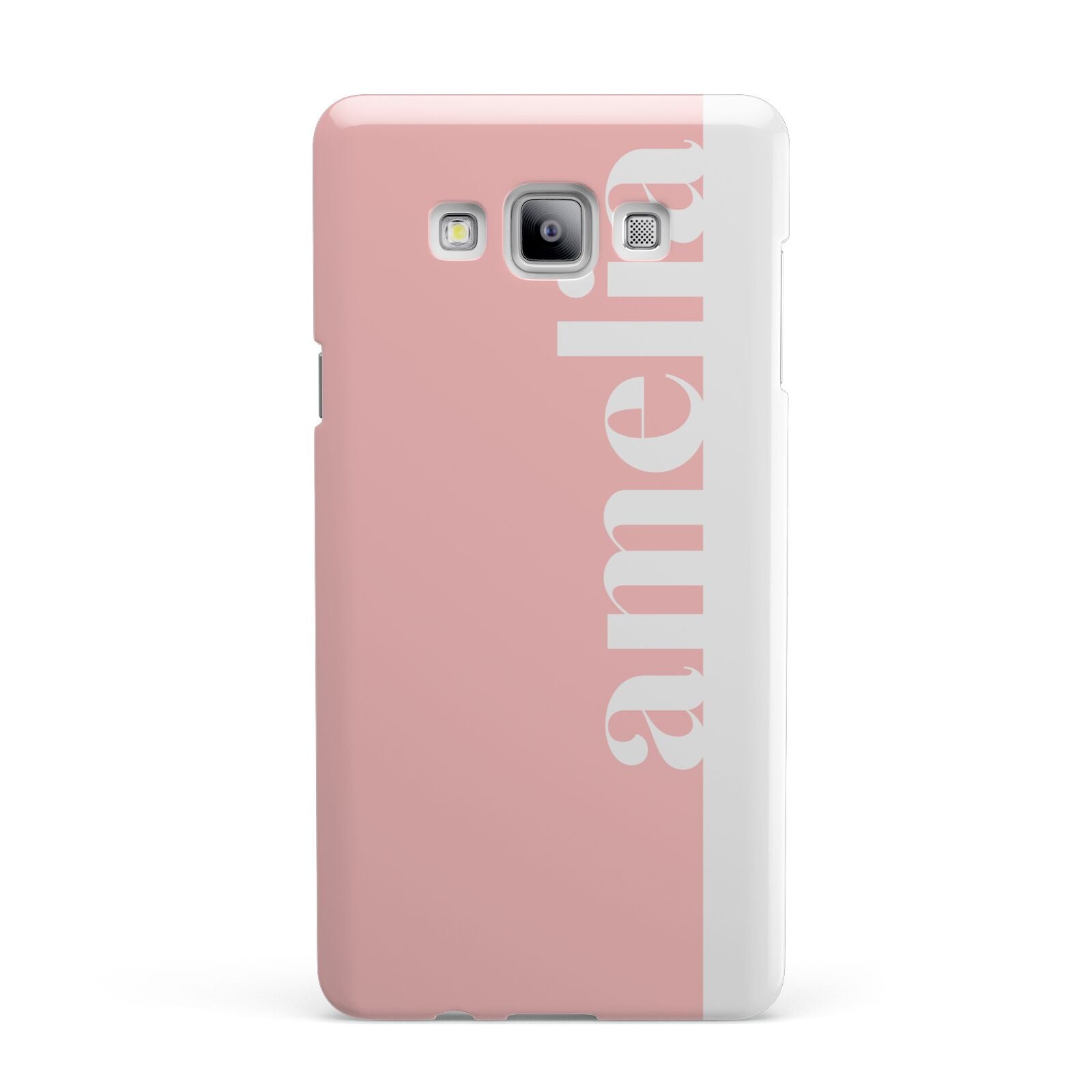 Pastel Pink Personalised Name Samsung Galaxy A7 2015 Case