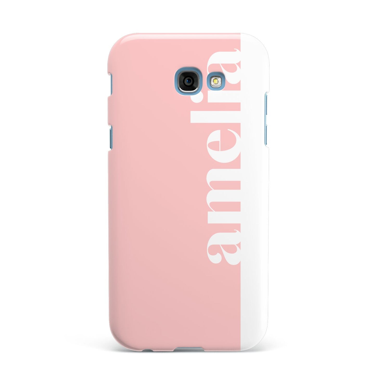 Pastel Pink Personalised Name Samsung Galaxy A7 2017 Case