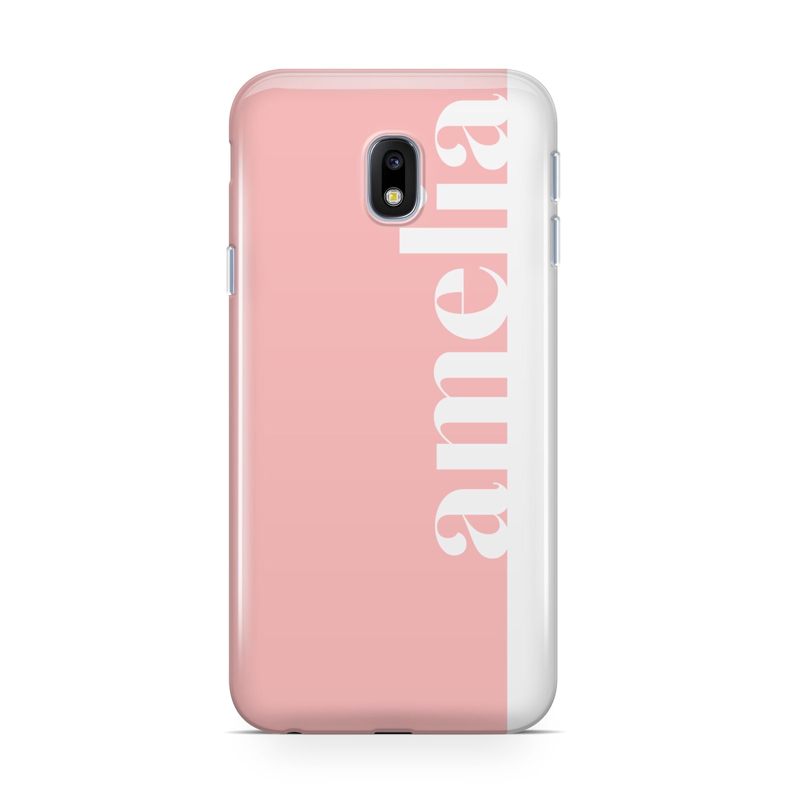 Pastel Pink Personalised Name Samsung Galaxy J3 2017 Case