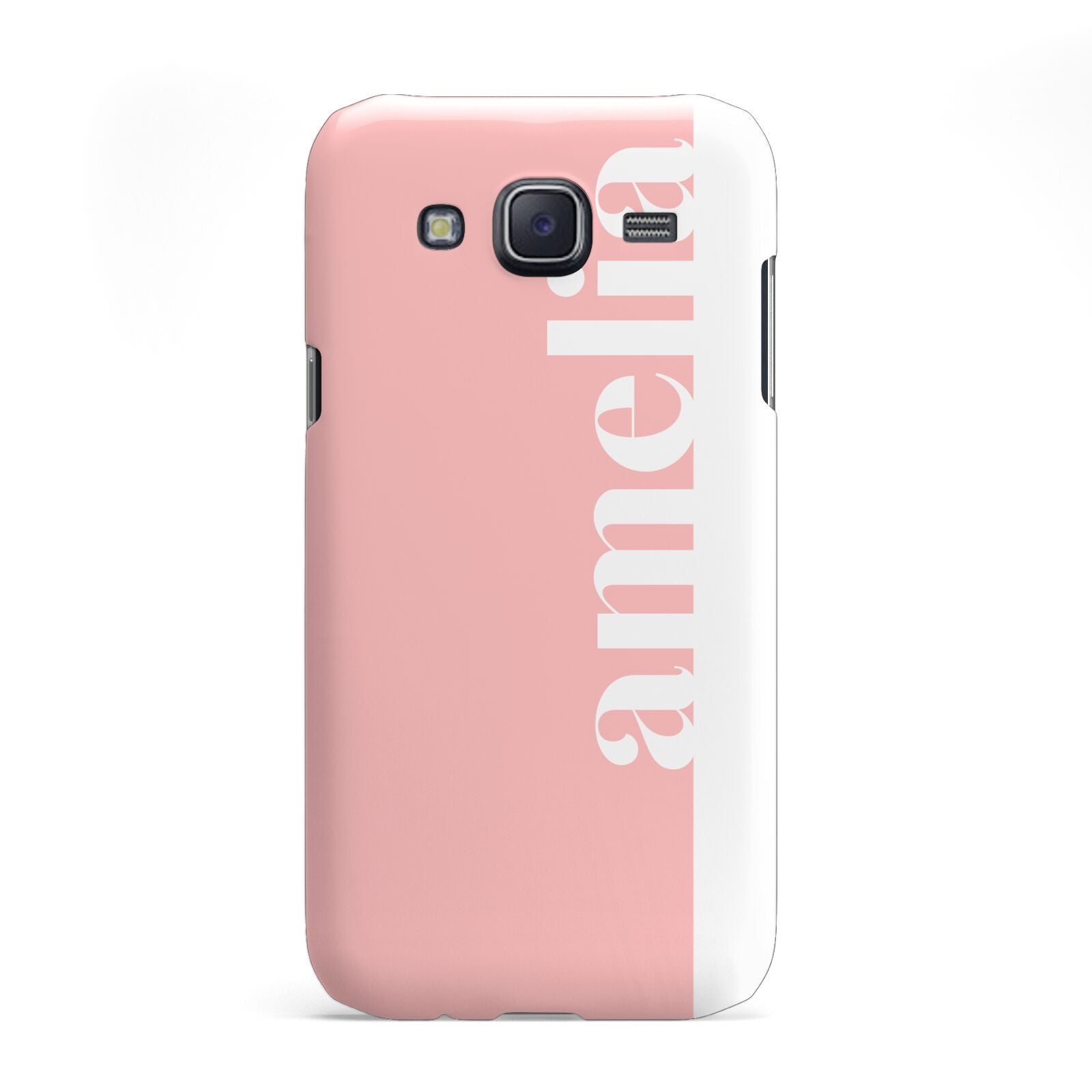 Pastel Pink Personalised Name Samsung Galaxy J5 Case