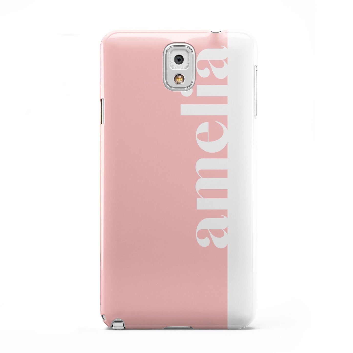 Pastel Pink Personalised Name Samsung Galaxy Note 3 Case