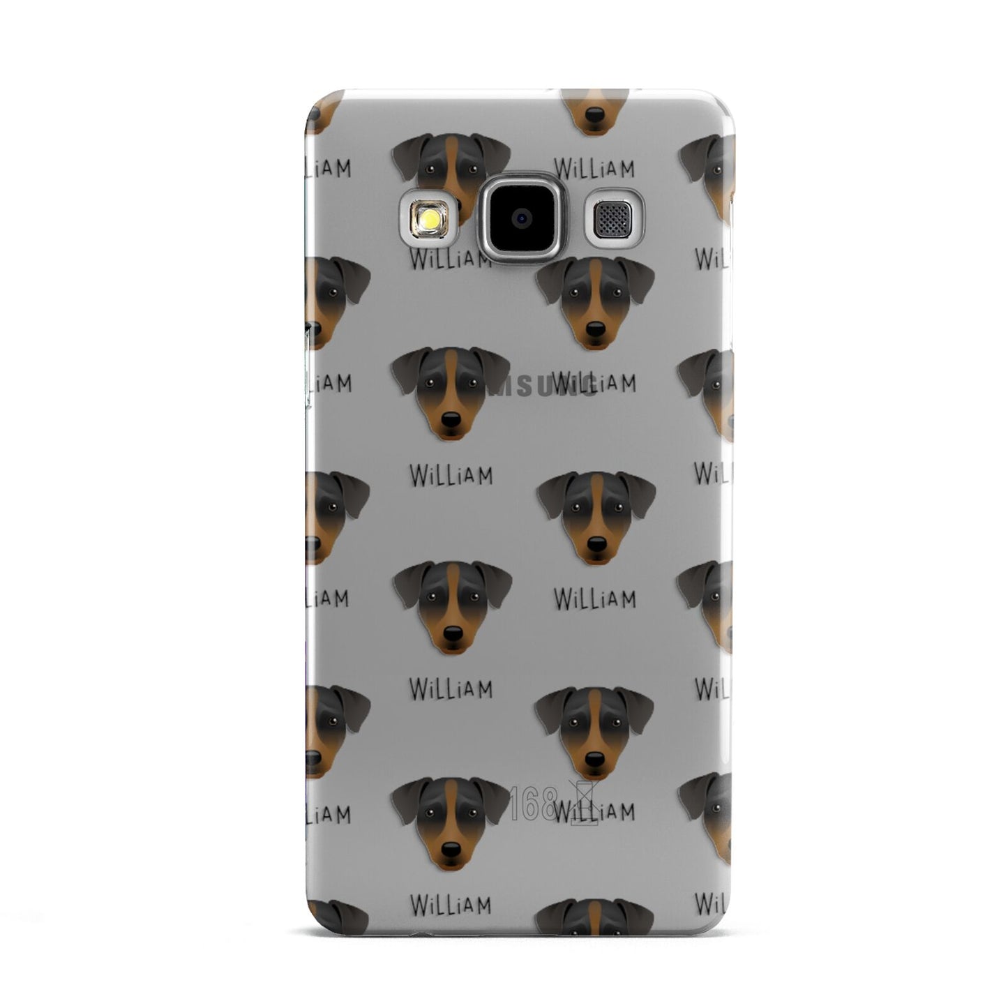Patterdale Terrier Icon with Name Samsung Galaxy A5 Case