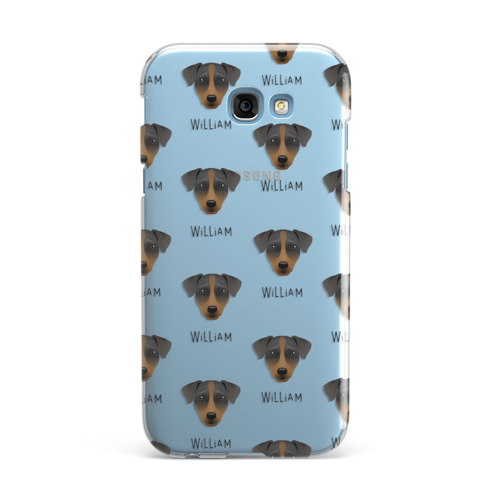 Patterdale Terrier Icon with Name Samsung Galaxy A7 2017 Case