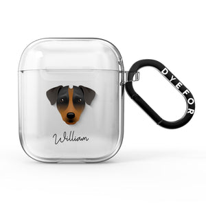 Patterdale Terrier Personalised AirPods Case