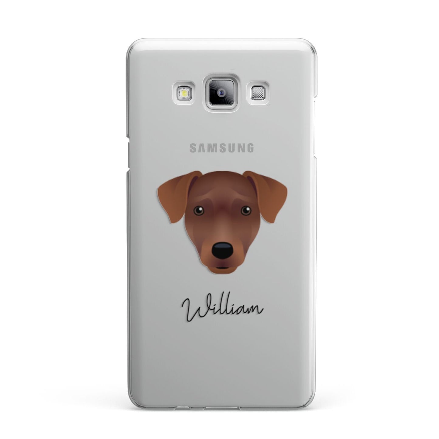 Patterdale Terrier Personalised Samsung Galaxy A7 2015 Case
