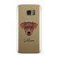 Patterdale Terrier Personalised Samsung Galaxy Case
