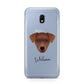 Patterdale Terrier Personalised Samsung Galaxy J3 2017 Case