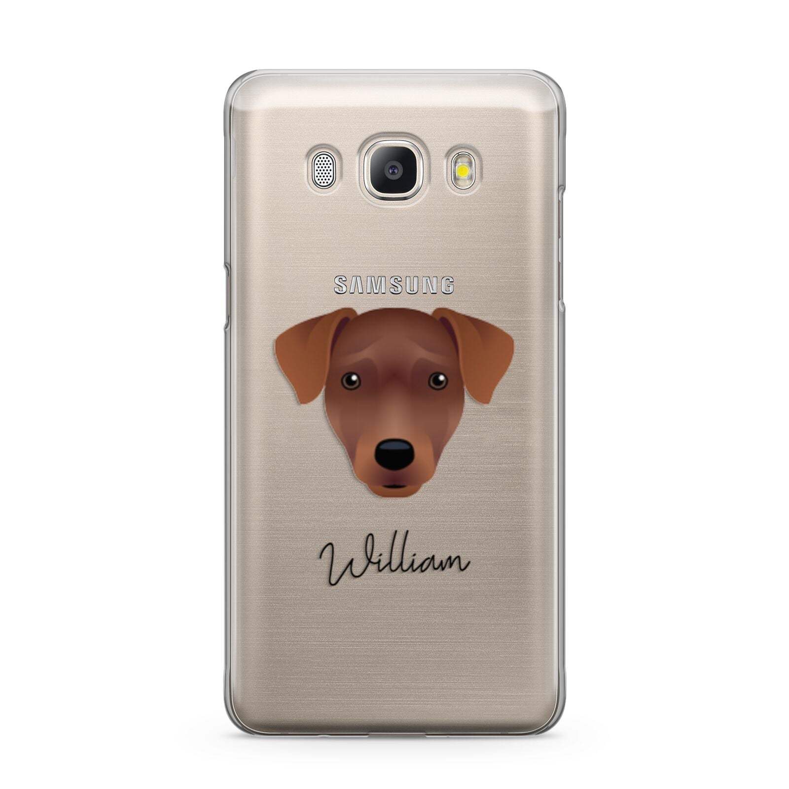 Patterdale Terrier Personalised Samsung Galaxy J5 2016 Case