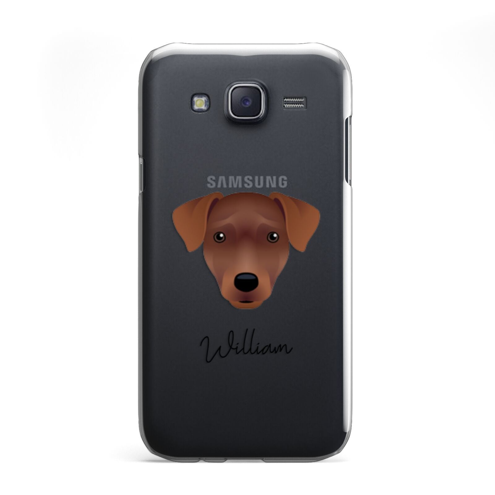 Patterdale Terrier Personalised Samsung Galaxy J5 Case