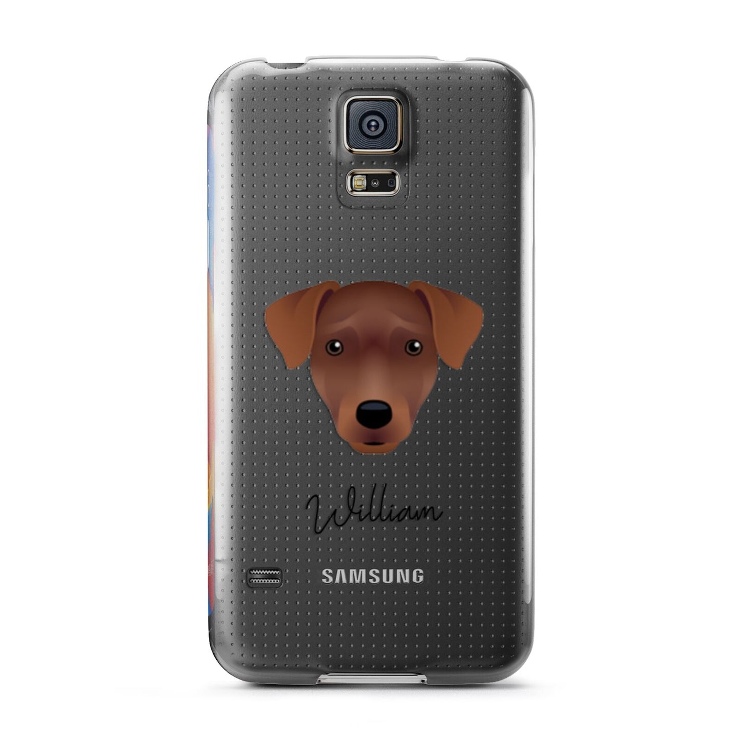 Patterdale Terrier Personalised Samsung Galaxy S5 Case
