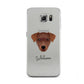 Patterdale Terrier Personalised Samsung Galaxy S6 Case