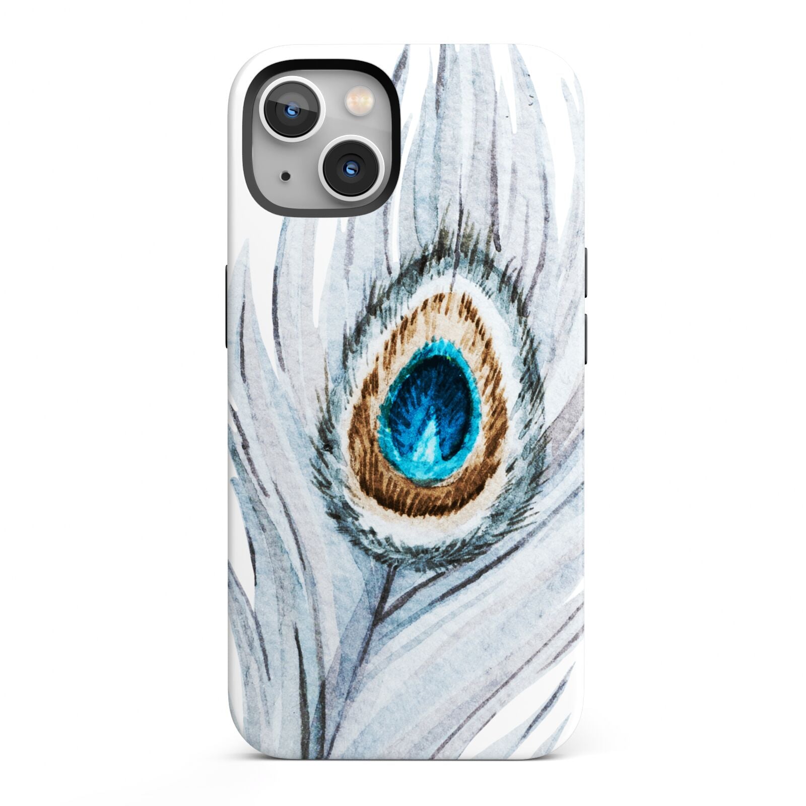 Peacock iPhone 13 Full Wrap 3D Tough Case