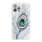 Peacock iPhone 13 Pro Max Clear Bumper Case