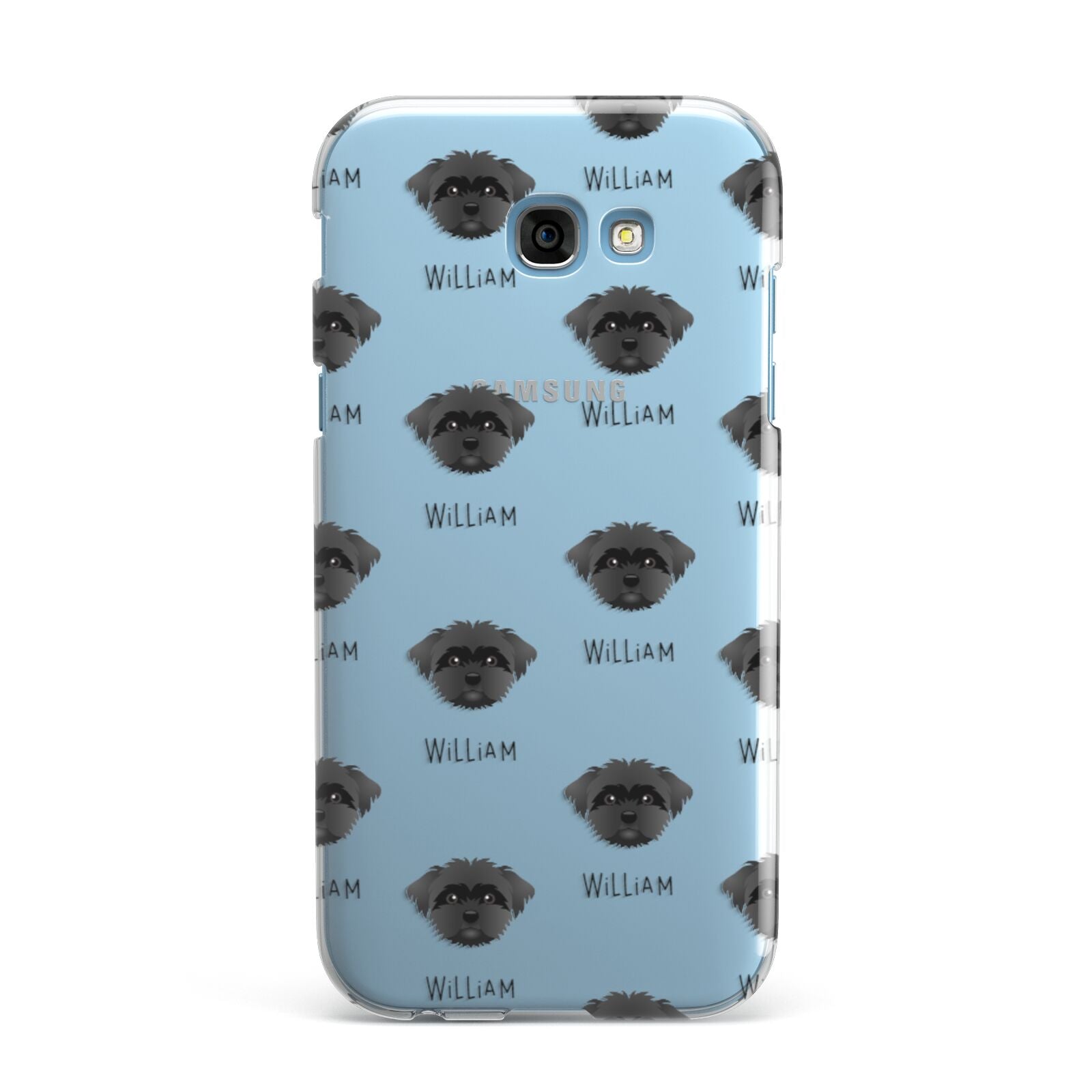 Peek a poo Icon with Name Samsung Galaxy A7 2017 Case