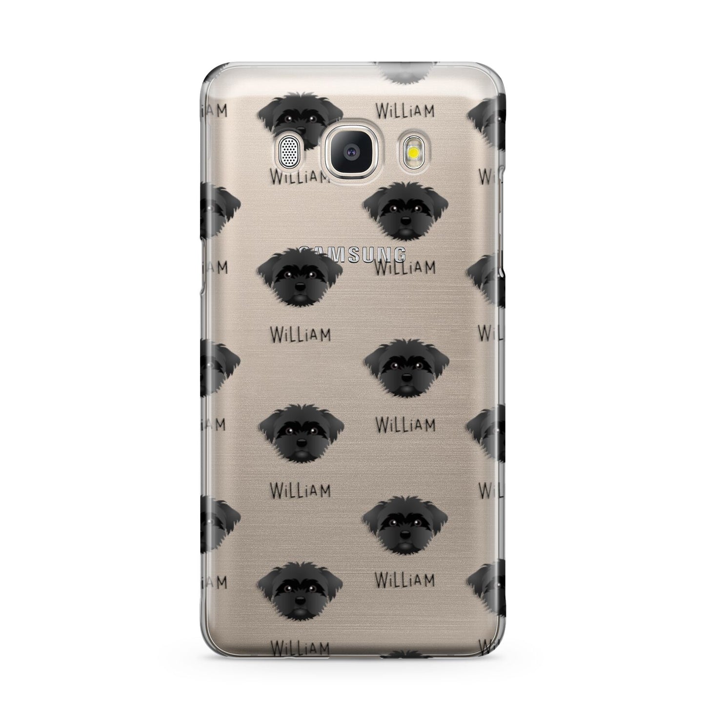 Peek a poo Icon with Name Samsung Galaxy J5 2016 Case