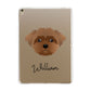 Peek a poo Personalised Apple iPad Gold Case