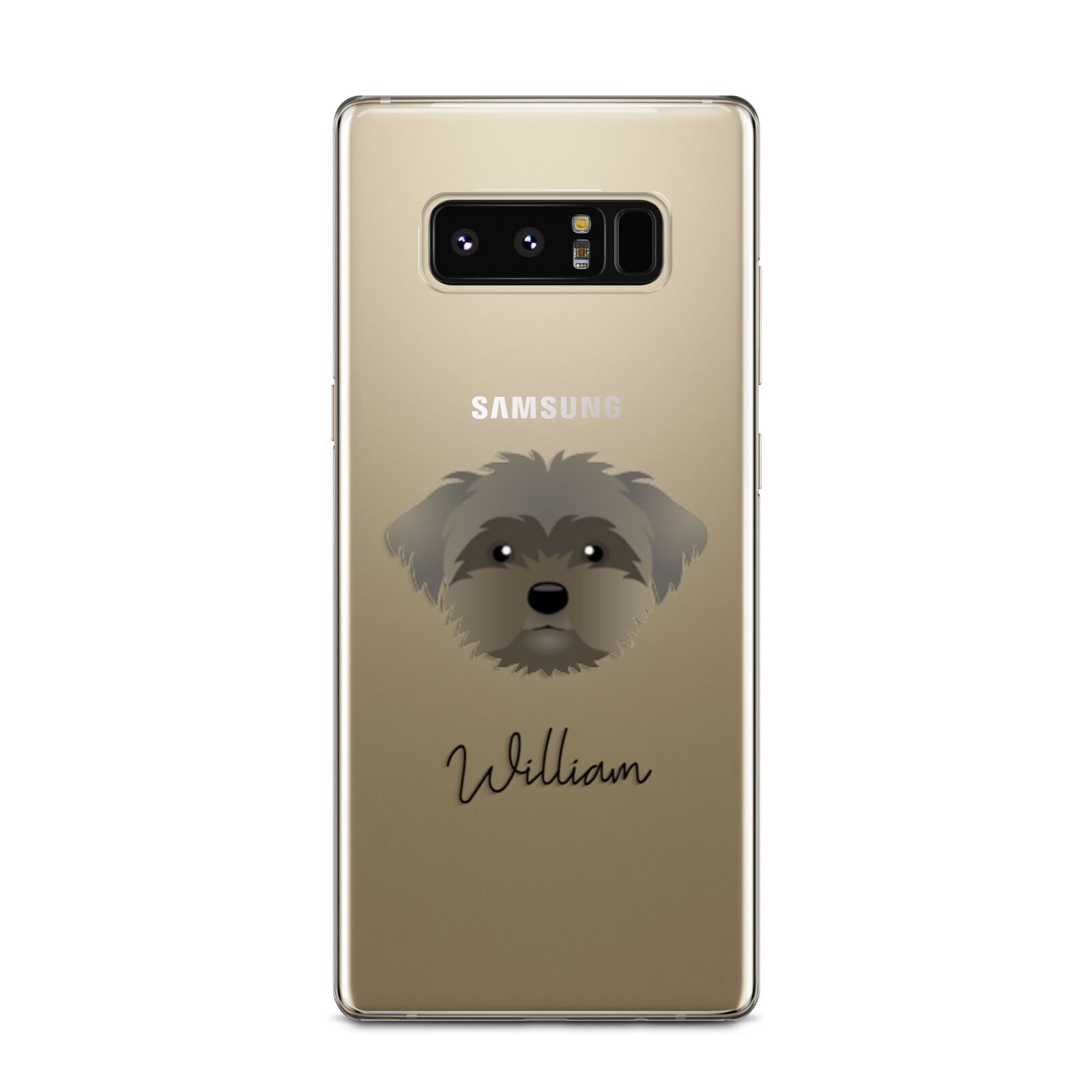 Peek a poo Personalised Samsung Galaxy Note 8 Case