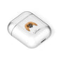 Pekingese Personalised AirPods Case Laid Flat