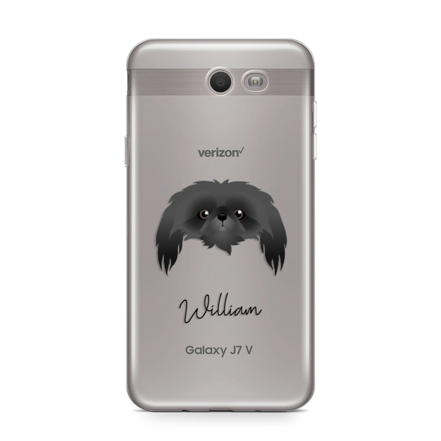 Pekingese Personalised Samsung Galaxy J7 2017 Case