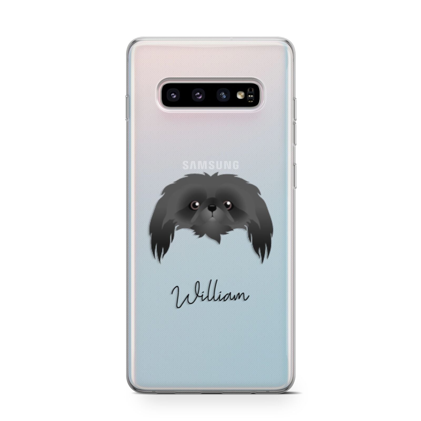 Pekingese Personalised Samsung Galaxy S10 Case