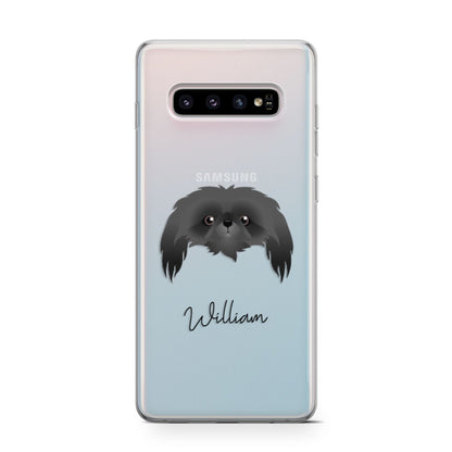 Pekingese Personalised Samsung Galaxy S10 Case