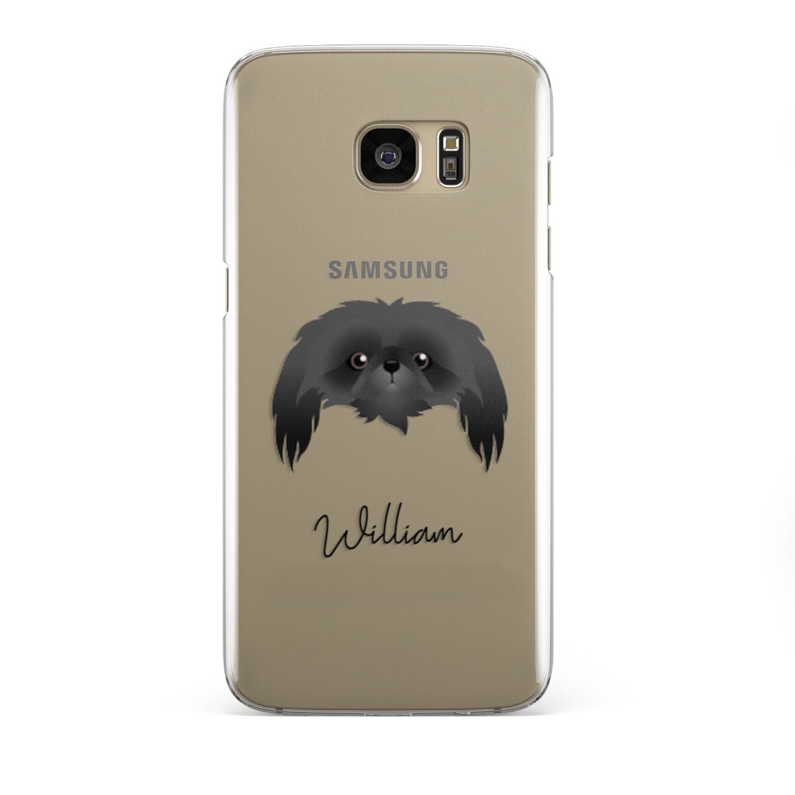 Pekingese Personalised Samsung Galaxy S7 Edge Case