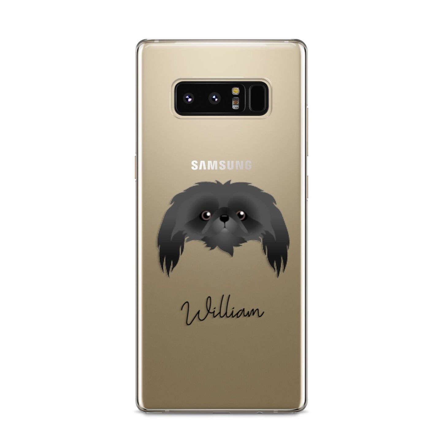 Pekingese Personalised Samsung Galaxy S8 Case