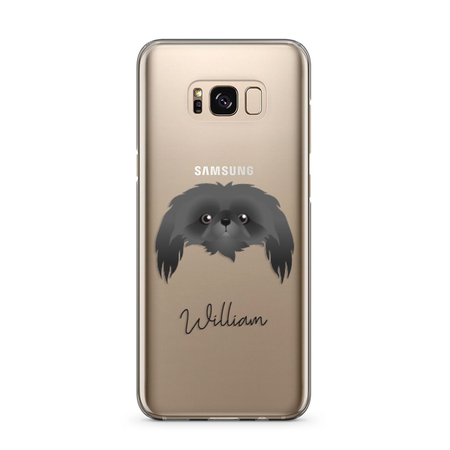 Pekingese Personalised Samsung Galaxy S8 Plus Case