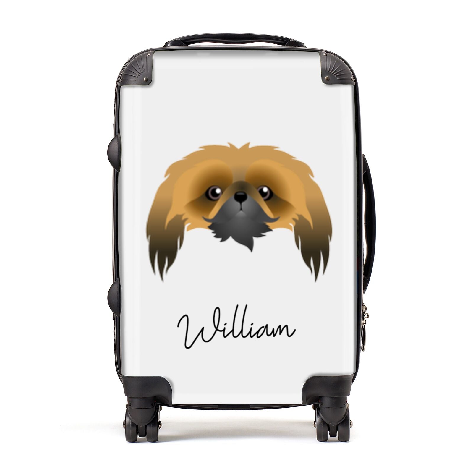 Pekingese Personalised Suitcase