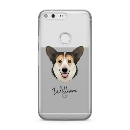 Pembroke Welsh Corgi Personalised Google Pixel Case