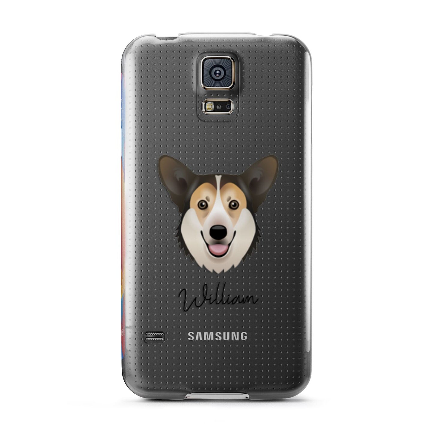 Pembroke Welsh Corgi Personalised Samsung Galaxy S5 Case