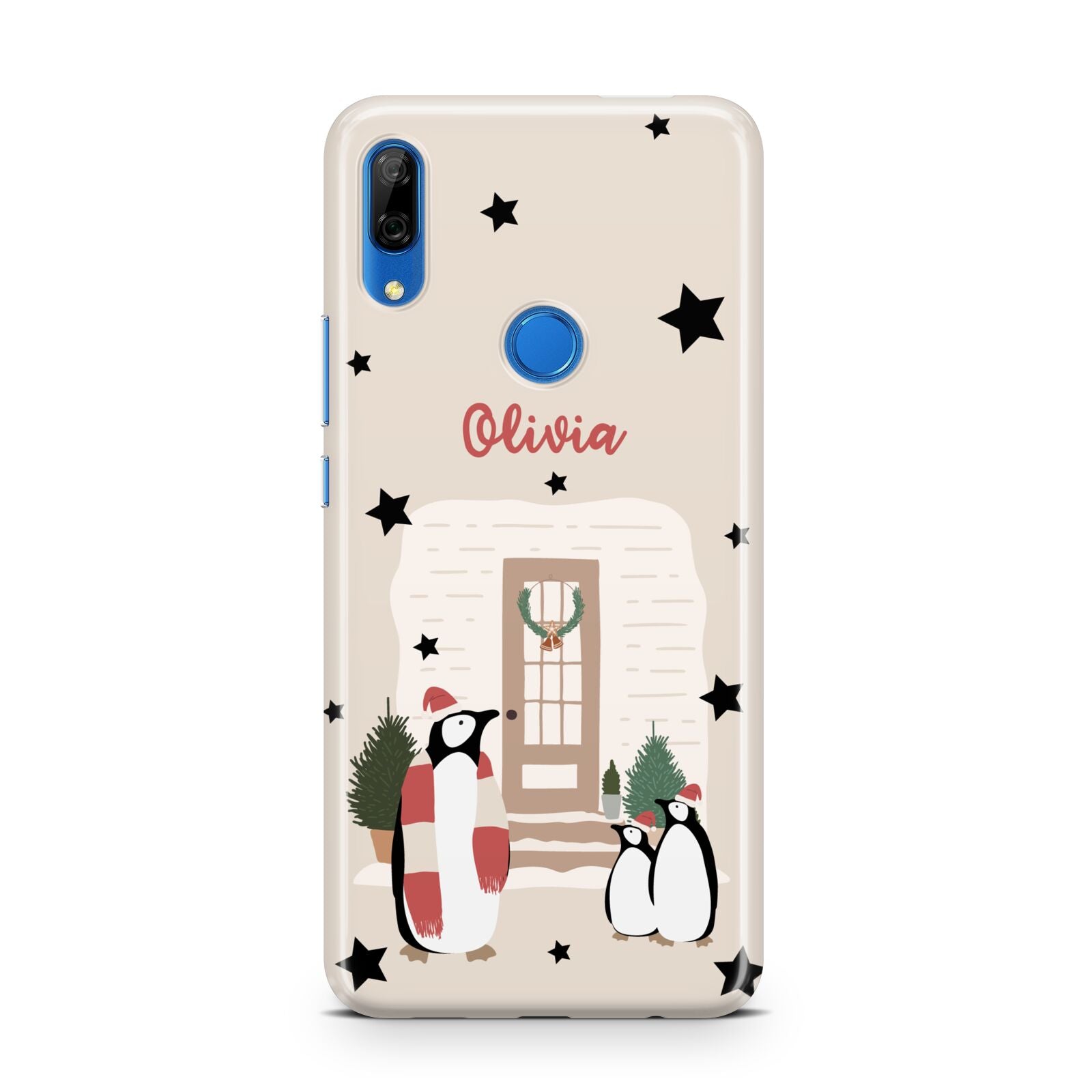 Penguin Christmas Personalised Huawei P Smart Z