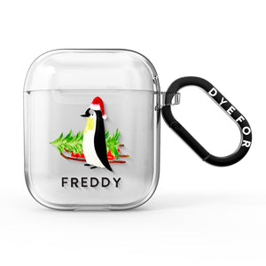 Penguin Personalised AirPods Case