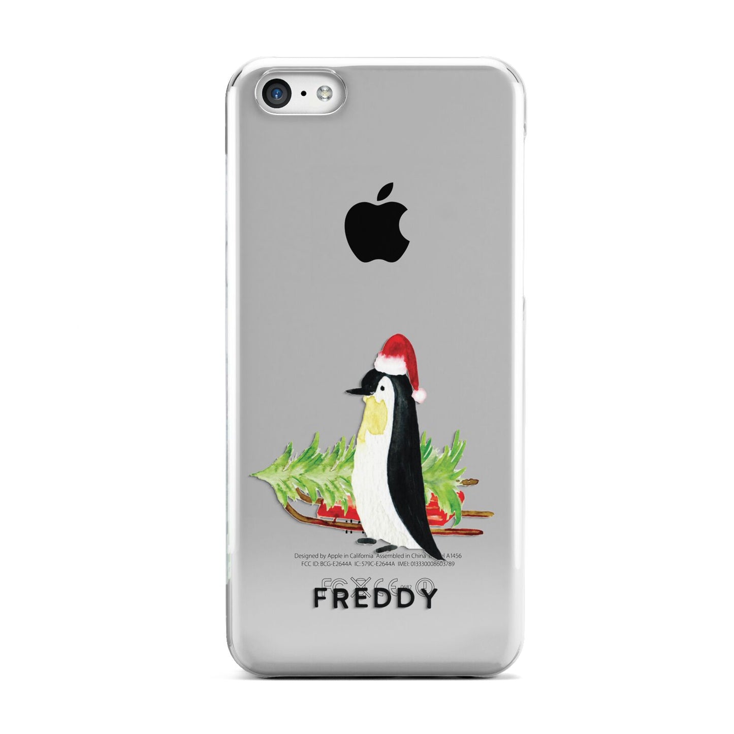 Penguin Personalised Apple iPhone 5c Case