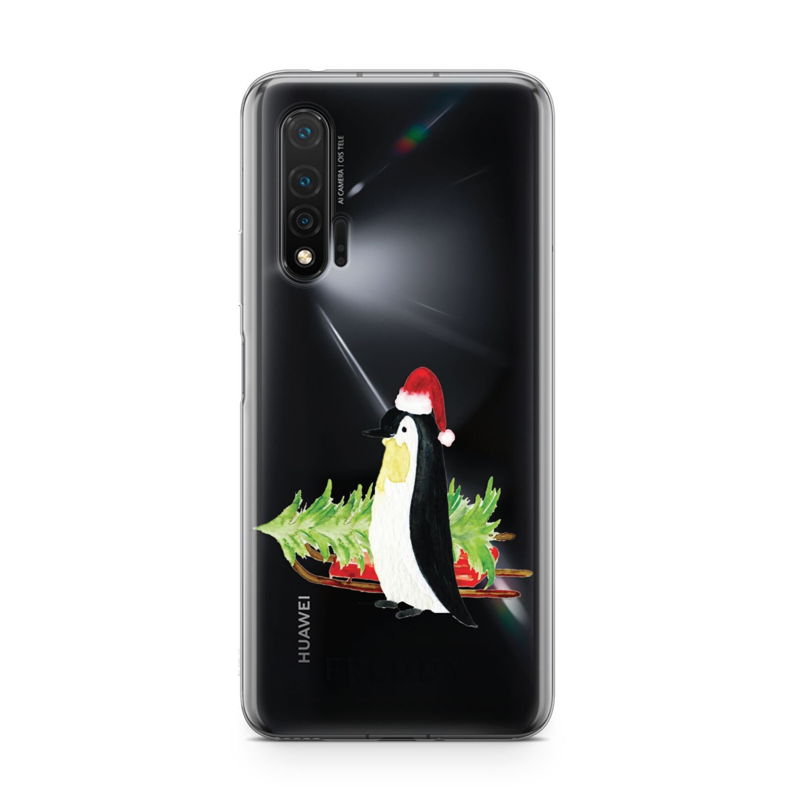 Penguin Personalised Huawei Nova 6 Phone Case