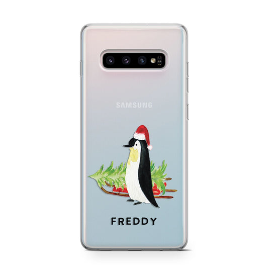 Penguin Personalised Protective Samsung Galaxy Case