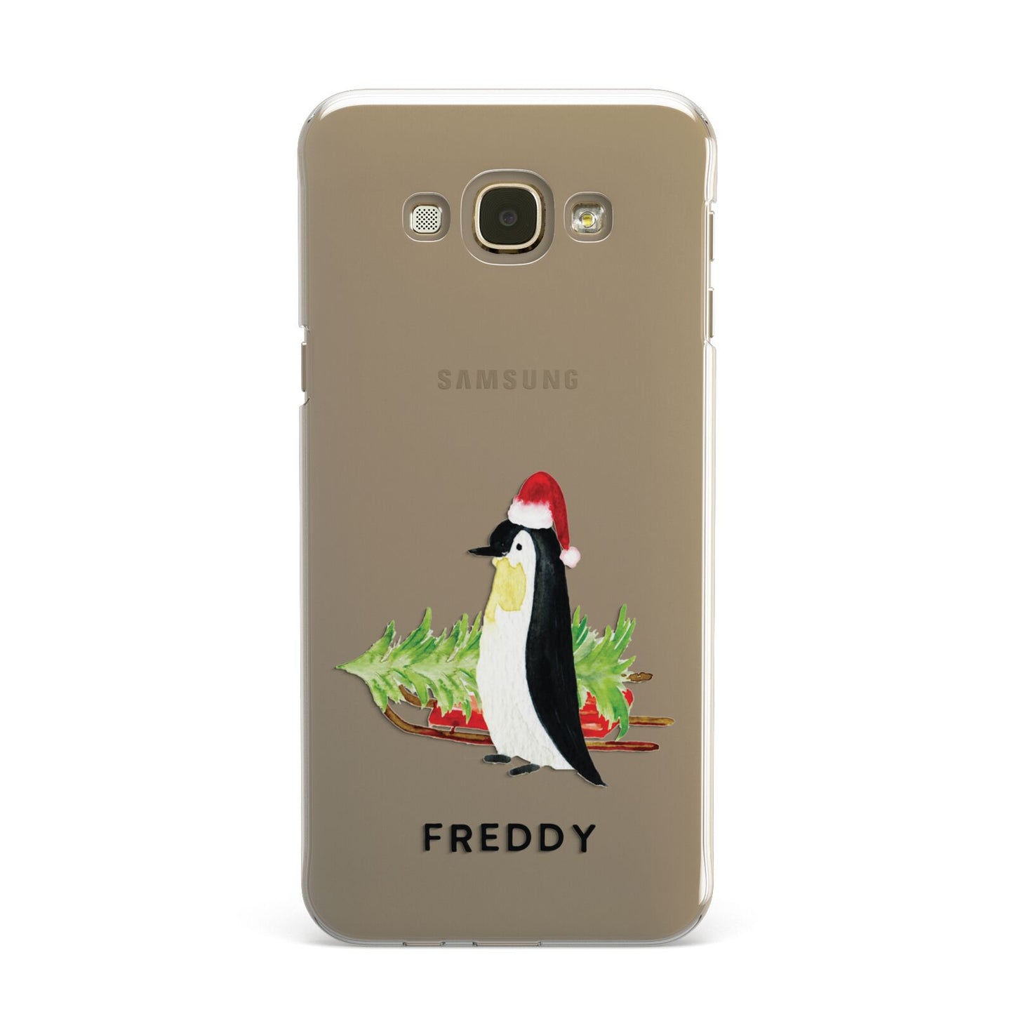 Penguin Personalised Samsung Galaxy A8 Case