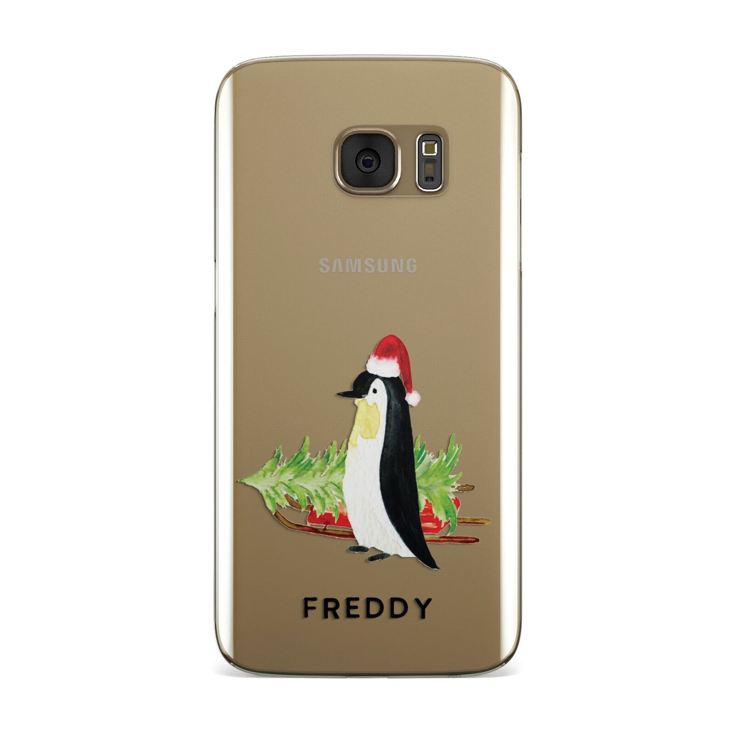 Penguin Personalised Samsung Galaxy Case