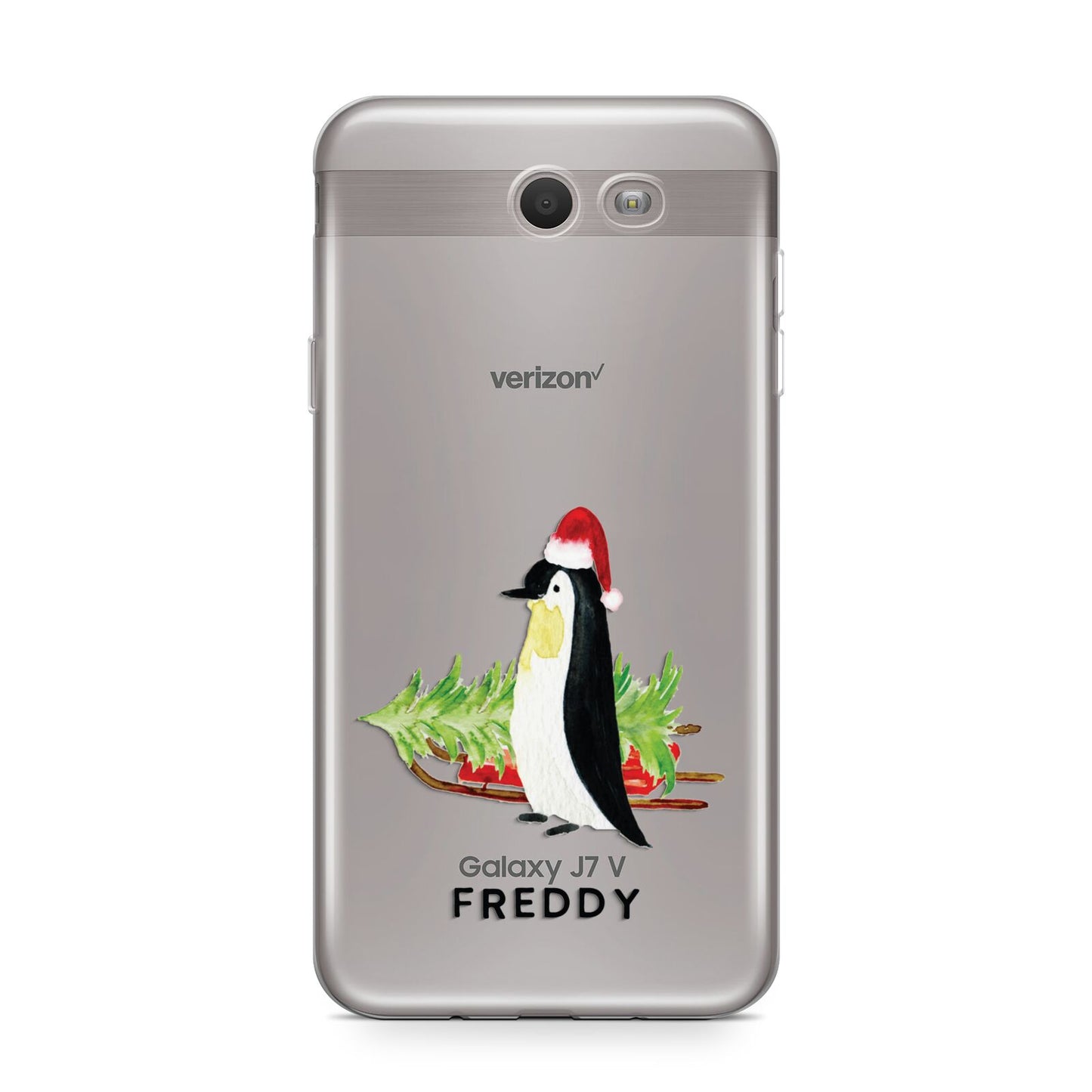 Penguin Personalised Samsung Galaxy J7 2017 Case